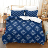 Load image into Gallery viewer, Tampa Bay Rays Bedding Set Quilt Cover Without Filler