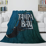 Load image into Gallery viewer, Tampa Bay Rays Blanket Flannel Throw Room Decoration