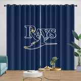Charger l&#39;image dans la visionneuse de la galerie, Tampa Bay Rays Curtains Blackout Window Drapes Room Decoration
