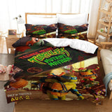 Charger l&#39;image dans la visionneuse de la galerie, Teenage Mutant Ninja Turtles Mutant Mayhem Bedding Set Quilt Duvet Cover Without Filler