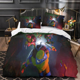 Charger l&#39;image dans la visionneuse de la galerie, Teenage Mutant Ninja Turtles Mutant Mayhem Bedding Set Quilt Duvet Cover Without Filler