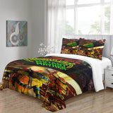 Charger l&#39;image dans la visionneuse de la galerie, Teenage Mutant Ninja Turtles Mutant Mayhem Bedding Set Quilt Duvet Cover Without Filler