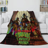 Charger l&#39;image dans la visionneuse de la galerie, Teenage Mutant Ninja Turtles Mutant Mayhem Blanket Flannel Fleece Throw