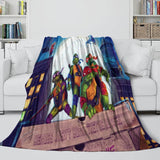 Charger l&#39;image dans la visionneuse de la galerie, Teenage Mutant Ninja Turtles Mutant Mayhem Blanket Flannel Fleece Throw