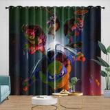 Load image into Gallery viewer, Teenage Mutant Ninja Turtles Mutant Mayhem Curtains Pattern Blackout Window Drapes