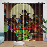 Load image into Gallery viewer, Teenage Mutant Ninja Turtles Mutant Mayhem Curtains Pattern Blackout Window Drapes