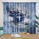 Load image into Gallery viewer, Tennessee Titans Curtains Blackout Window Drapes Room Decoration