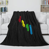 Load image into Gallery viewer, Tetris Blanket Flannel Fleece Throw Room Decoration