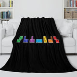 Load image into Gallery viewer, Tetris Blanket Flannel Fleece Throw Room Decoration