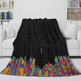 Load image into Gallery viewer, Tetris Blanket Flannel Fleece Throw Room Decoration