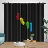 Charger l&#39;image dans la visionneuse de la galerie, Tetris Curtains Blackout Window Drapes Room Decoration