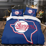 Charger l&#39;image dans la visionneuse de la galerie, Texas Rangers Bedding Set Quilt Cover Without Filler