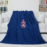 Load image into Gallery viewer, Texas Rangers Blanket Flannel Throw Room Decoration