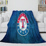 Load image into Gallery viewer, Texas Rangers Blanket Flannel Throw Room Decoration