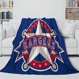 Load image into Gallery viewer, Texas Rangers Blanket Flannel Throw Room Decoration