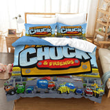 Load image into Gallery viewer, The Adventures Of Chuck And Friends Bedding Set Duvet Cover Without Filler