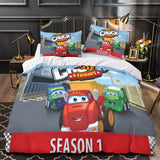 Load image into Gallery viewer, The Adventures Of Chuck And Friends Bedding Set Duvet Cover Without Filler