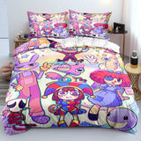 Charger l&#39;image dans la visionneuse de la galerie, The Amazing Digital Circus Bedding Set Duvet Cover Without Filler