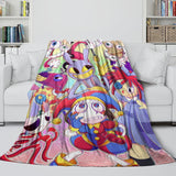 Charger l&#39;image dans la visionneuse de la galerie, The Amazing Digital Circus Blanket Flannel Fleece Throw Room Decoration