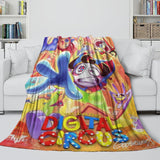 Charger l&#39;image dans la visionneuse de la galerie, The Amazing Digital Circus Blanket Flannel Fleece Throw Room Decoration