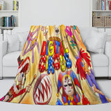 Charger l&#39;image dans la visionneuse de la galerie, The Amazing Digital Circus Blanket Flannel Fleece Throw Room Decoration