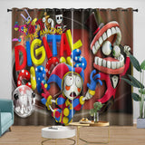 Load image into Gallery viewer, The Amazing Digital Circus Curtains Blackout Window Drapes