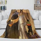 Charger l&#39;image dans la visionneuse de la galerie, The Bad Guys 2 Blanket Pattern Flannel Throw Room Decoration