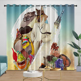 Charger l&#39;image dans la visionneuse de la galerie, The Bad Guys 2 Curtains Blackout Window Drapes Room Decoration