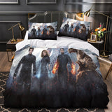Charger l&#39;image dans la visionneuse de la galerie, The Fantastic Four Bedding Set Quilt Duvet Cover Without Filler