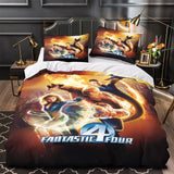Charger l&#39;image dans la visionneuse de la galerie, The Fantastic Four Bedding Set Quilt Duvet Cover Without Filler