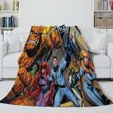 Load image into Gallery viewer, The Fantastic Four Blanket Flannel Throw Kids Room Decoration