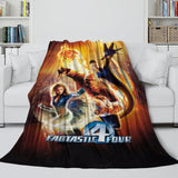 Load image into Gallery viewer, The Fantastic Four Blanket Flannel Throw Kids Room Decoration