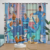 Load image into Gallery viewer, The Fantastic Four Curtains Blackout Window Drapes Room Decoration