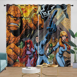 Load image into Gallery viewer, The Fantastic Four Curtains Blackout Window Drapes Room Decoration