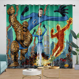 Load image into Gallery viewer, The Fantastic Four Curtains Blackout Window Drapes Room Decoration