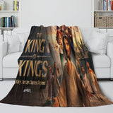 Load image into Gallery viewer, The King of Kings Blanket Flannel Throw Kids Room Decoration