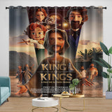 Load image into Gallery viewer, The King of Kings Curtains Blackout Window Drapes Kids Room Decoration
