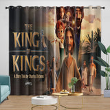Load image into Gallery viewer, The King of Kings Curtains Blackout Window Drapes Kids Room Decoration