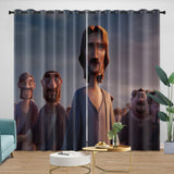 Load image into Gallery viewer, The King of Kings Curtains Blackout Window Drapes Kids Room Decoration