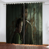 Load image into Gallery viewer, The Last of Us Curtains Pattern Blackout Window Drapes