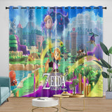 Load image into Gallery viewer, The Legend of Zelda Echoes of Wisdom Curtains Blackout Window Drapes