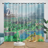 Load image into Gallery viewer, The Legend of Zelda Echoes of Wisdom Curtains Blackout Window Drapes
