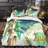 Load image into Gallery viewer, The Legend of Zelda Tears of the Kingdom Bedding Set Quilt Duvet Cover