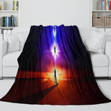 Charger l&#39;image dans la visionneuse de la galerie, The Marvels Blanket Flannel Fleece Throw Room Decoration