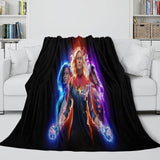 Charger l&#39;image dans la visionneuse de la galerie, The Marvels Blanket Flannel Fleece Throw Room Decoration