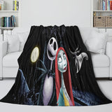 Load image into Gallery viewer, The Nightmare Before Christmas Blanket Flannel Fleece Pattern Throw