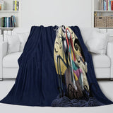 Load image into Gallery viewer, The Nightmare Before Christmas Blanket Flannel Fleece Pattern Throw