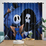 Load image into Gallery viewer, The Nightmare Before Christmas Curtains Blackout Window Drapes Room Decoration