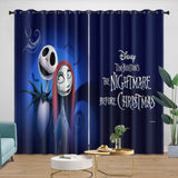 Load image into Gallery viewer, The Nightmare Before Christmas Curtains Blackout Window Drapes Room Decoration