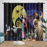 Load image into Gallery viewer, The Nightmare Before Christmas Curtains Blackout Window Drapes Room Decoration